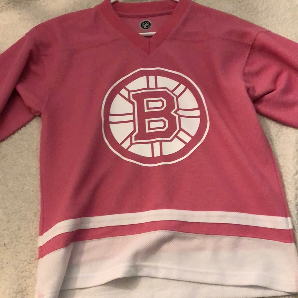 Youth girls bruins hockey shirt